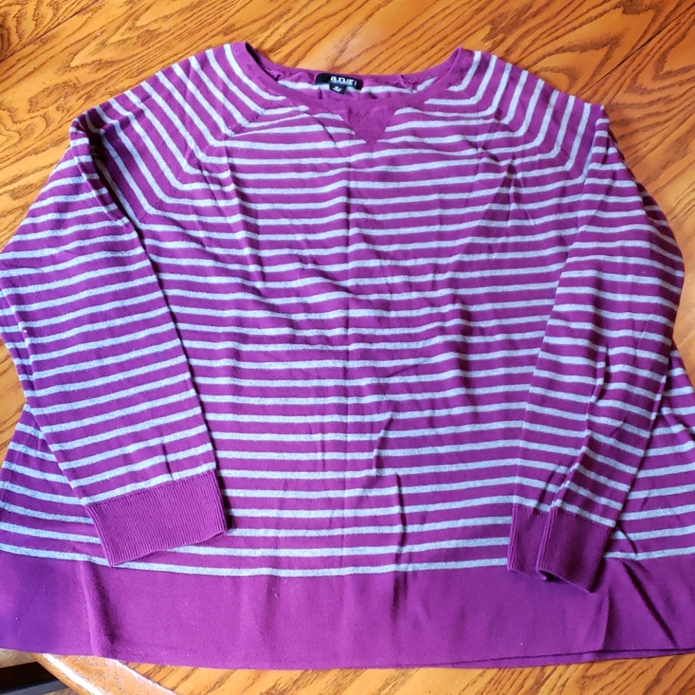 a.n.a striped sweater